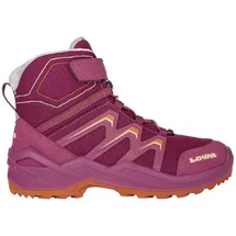 Lowa Maddox Warm GTX Mid Kinder Beere/Orange 23
