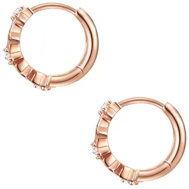 Glanzstücke München Creolen Set: GSM583 roségold 11,4