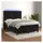 vidaXL Boxspringbett 140 x 200 cm Schwarz