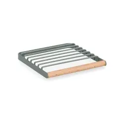 Zeller Topfuntersetzer, Metall/Buche 27445 , Farbe: salbei