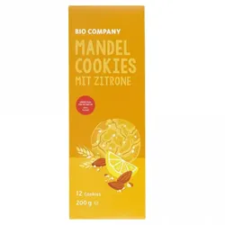Bio Company Mandelcookies mit Zitrone bio