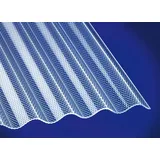 Gutta PC Wabe Sinus Profilplatte 76/18 250 x 104,5 cm klar