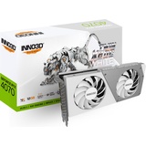 Inno3D GeForce RTX 4070 Twin X2 OC White Edition12 GB GDDR6X 1920 MHz