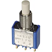 APEM 18535CD 18535CD Drucktaster 30 V/DC 0.1A 1 x Ein/(Ein) tastend 1St.