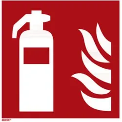 Brandschutzzeichen Feuerlöscher, Typ: 14100