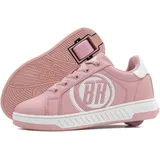 BREEZY ROLLERS Schuhe mit Rollen für Kinder I Rollschuhe-Sneaker Kids I Von Kinder Straßen-Schuhen zu Rollschuh in wenigen Sek. I Patentiertes Klick-System I Turnschuhe mit Rollen für Mädchen & Jungen - 31 EU