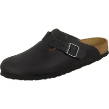 Birkenstock Boston Nubukleder geölt schwarz 39