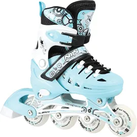 Nils Extreme 4-in-1 Mint NH10905 Verstellbarer Multi-Skate für Straße und Eis - Türkis - 35-38