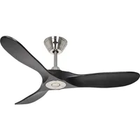 CasaFan DC Deckenventilator Eco Genuino BN-MS 122 Ventilator, Schwarz