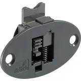 Hettich Faltt.-Führungsteil STB 55, 9115217 links/rechts Kunststoff, grau