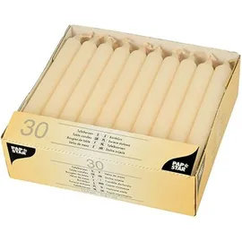 Papstar Tafelkerzen Ø 2,1 cm 19,6 cm creme 120 St.