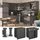 Vicco Schubladenschrank Fame-Line 80 x 60 x 82 cm Gold