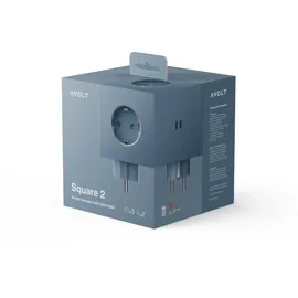Avolt Square 2 Steckdosenleiste USB-C 30 W Shark Blue