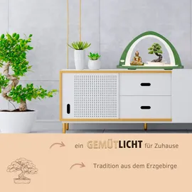 Weigla LED Schwibbogen »Weihnachtsdeko, Made in Germany« 1 Stk. Leerbogen zum Selbstbestücken grün