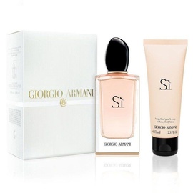 Giorgio Armani Si Eau de Parfum 100 ml + Body Lotion 75 ml Geschenkset