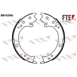 Bremsbackensatz Feststellbremse FTE 9100148