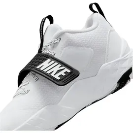 Nike Team Hustle D Basketballschuhe Kinder, white/white-black 40