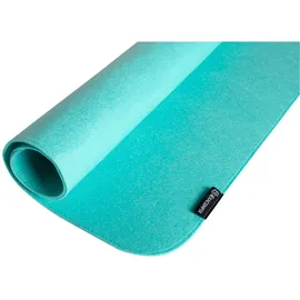 Exacompta Schreibunterlage Teksto, aus RPET-Filz (gewonnen aus dem Recycling von Plastikflaschen), Format 50 x 65 cm, wassergrün, wird gerollt geliefert, perfekt für Büro und Homeoffice