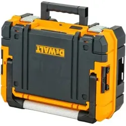 DEWALT TSTAK I Robuste und kompakte Werkzeugbox mit IP54 Schutz und Schaumstoffeinlage (27l Volumen)