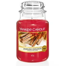 Yankee Candle Sparkling Cinnamon große Kerze 623 g