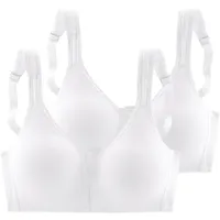 PETITE FLEUR Soft-BH Damen 2xweiß Gr.105F