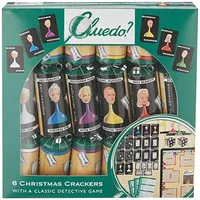 6er Set Game Christmas Crackers Cluedo Familien-Spaß