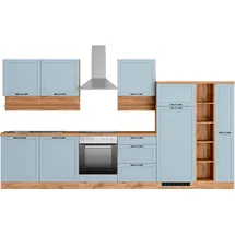 kochstation Küchenzeile KS-Lana 360 cm blau