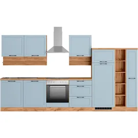 kochstation Küchenzeile KS-Lana 360 cm blau