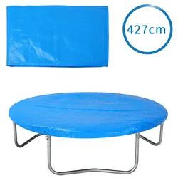 Abdeckung Trampolin Blau Ø426cm
