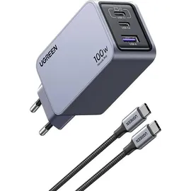 UGREEN Nexode Pro 100W GaN Charger with USB-C Cable