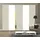 HOME WOHNIDEEN Schiebegardine HOME WOHNIDEEN "PIVE 5er SET" Gr. 1, grau (taupe), B:60cm H:245cm, Polyester, Gardinen, Schiebevorhang Digidruck 5er Set PIVE