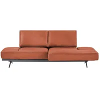 KOINOR Liegensofa  Phoenix ¦ orange ¦ Maße (cm): B: 240 H: 87 T: 132