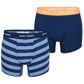 Happy Shorts Retro Pants Trunks blau M 2er Pack
