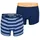 Happy Shorts Retro Pants Trunks blau M 2er Pack