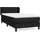 vidaXL Boxspringbett 100 x 200 cm Schwarz