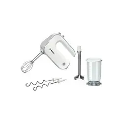 Bosch MFQ4070 Mixer Handmixer 500 W Silber, Weiß