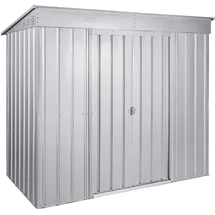 Globel Skillion S84 2,34 x 1,13 m silber metallic