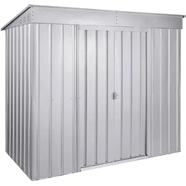 Globel Skillion S84 2,34 x 1,13 m silber metallic