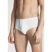 CALIDA Twisted Cotton Midi weiß, Baumwolle, Large Herren,