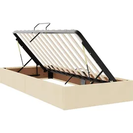 vidaXL Bett 90 x 200 cm Weiß