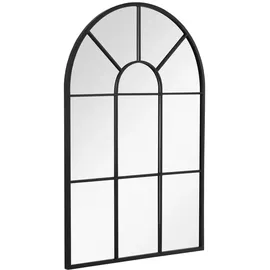 Homcom Wandspiegel Metall, Glas