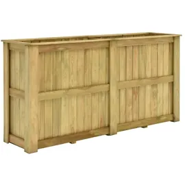 vidaXL Hochbeet 196 x 50 x 100 cm Kiefernholz Imprägniert