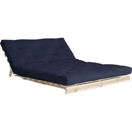 Karup Roots Schlafsofa Baumwolle 2-Sitzer Blau