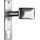 AMF Türknopf-Kurzschild 486ZD fest/drehbar Aluminium/naturfarbig