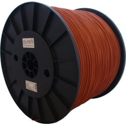 Purefil PLA Filament (PLA, 10000 g, Braun, Orange), 3D Filament, Braun, Orange