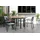 Scancom Ausziehtisch 75/126 x 70 x 75 cm Schwarz/Braun