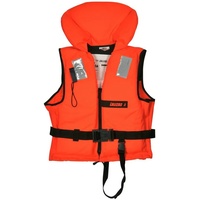 Lalizas Rettungsweste Schwimmweste 70-90kg ISO 12402-4 Feststoffweste 100N orange
