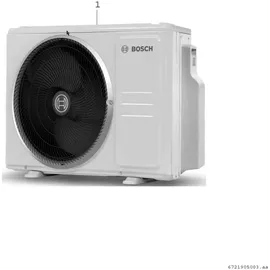 Bosch Split-Klimagerät CL5000M 12,5 kW stationär