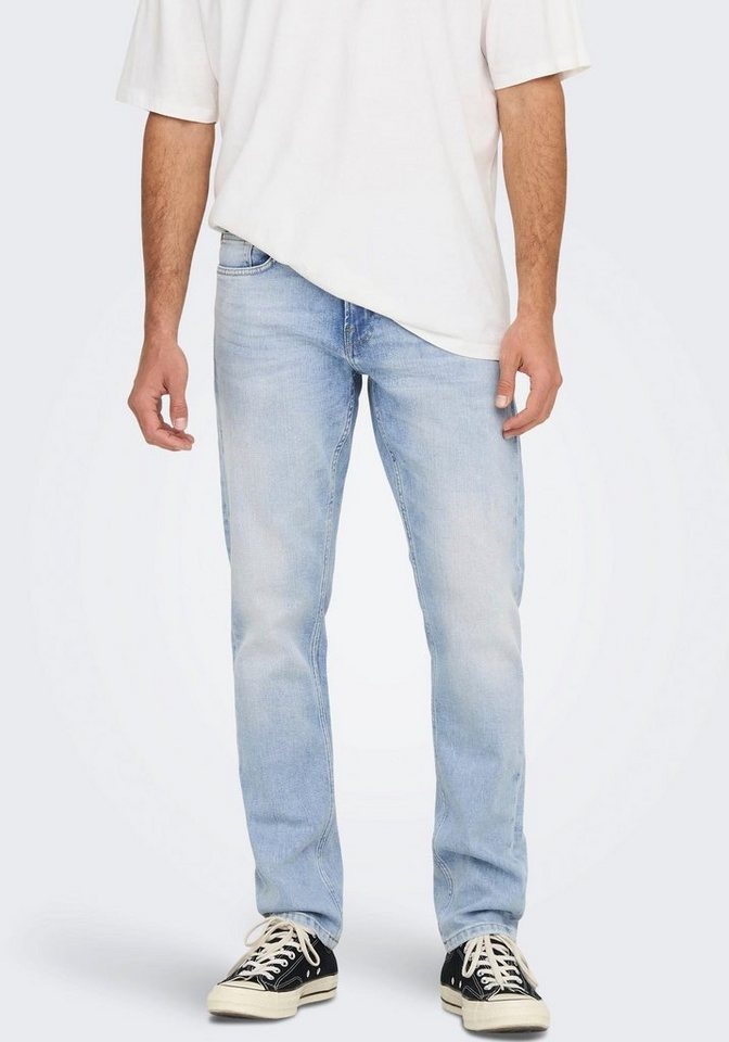ONLY & SONS Regular-fit-Jeans WEFT blau 29