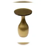 KAWOLA Beistelltisch MOKKA gold